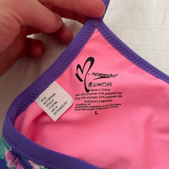 NWOT, Missy Franklin Bikini, top and bottom size L - Picture 6 of 7